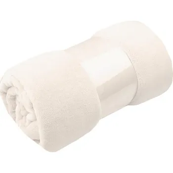 deka Deka Coral Fleece - 150x200 cm měkká - 1 béžovobílá