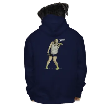 Pánská mikina Bastard Beer zombie pánská mikina na zip Navy