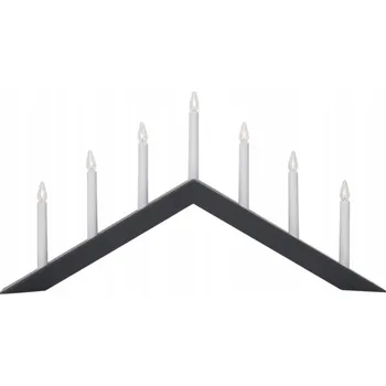 Svícen Dřevěný svícen Star Trading 36 cm