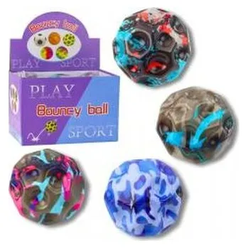 Hra na zahradu Piłeczka z wgłębieniami do ugniatania 9cm MIX