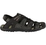 Pánské sandály Geox UOMO SANDAL STRADA 41 Černá, Hnědá