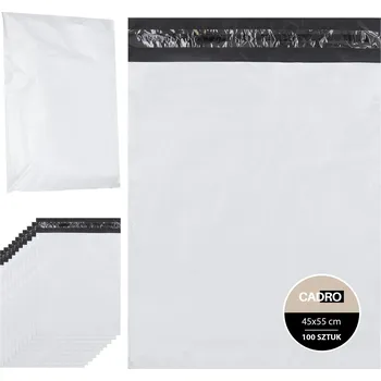 Obálka Plastové obálky 4XL 450x550 šedé silné fóliové obálky 100 ks