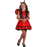 Šaty na karneval - beruška, 120-130 cm