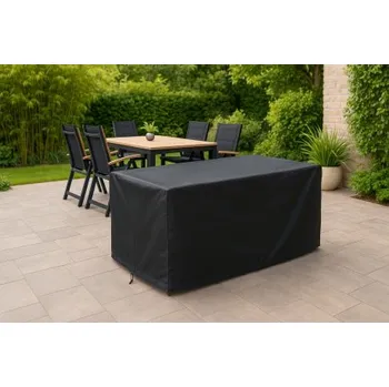 Krycí plachta Doppler Ochranný obal na stůl 180x90 cm + 4 až 6 polohovacích křesel