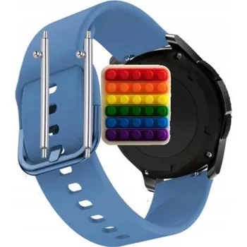 Pouzdro na mobilní telefon Řemínek Řemínek pro Oukitel BT20, Silikonový Modrý Smyčka, nastavitelný