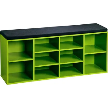 Botník Kesper Botník na 10 párů bot, se sedadlem, 103,5 x 48 cm, zelená