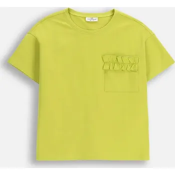 Chlapecké tričko Dětské tričko Coccodrillo zelená barva, CRAFT PUNK GIRL JUNIOR ZC5143201CGJ 71X, vel. 134