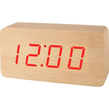 Budík Budík Xonix hnědý, 16 cm