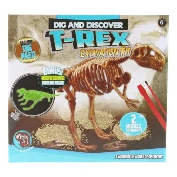 Figurka Tesání Dino svítící T-Rex