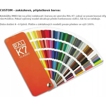 Koloběžka MIBO Split+ skládací koloběžka s kotoučovými brzdami custom barva RAL K7