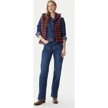 Pánská vesta Tommy Hilfiger Sportovní vesta WW0WW47352 Bordó Slim Fit L