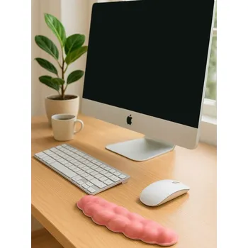 Podložka pod myš Sinsay - Podložka pod zápěstí - pastelová růžová - 877HK-03X - 877HK-03X-ONE