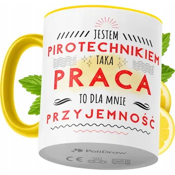 Hrnek Polidraw Hrnek Polidraw Pro Pyrotechnika jako Dárek, keramika, 330 ml