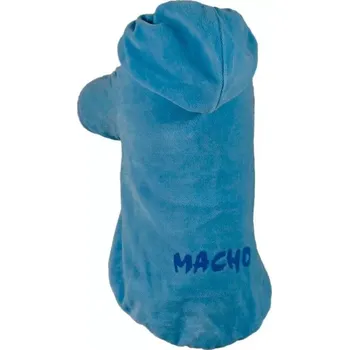 Obleček pro psa Mikina pro psa modrá MACHO 36-40cm (Oblečky pro psy GF)