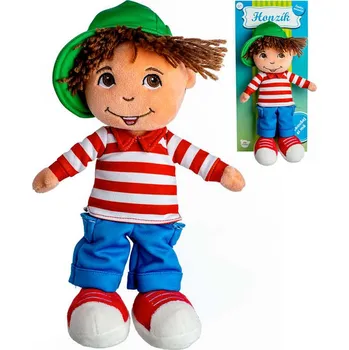 Panenka Panenka látková hadrová kluk Honzík 30cm textilní na baterie mluví česky CZ Zvuk | 224228