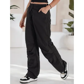 Dámská móda Černé cargo kalhoty MORAT UY1663 Velikost: M