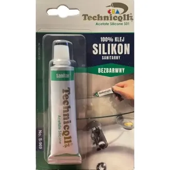 stavební silikon TECHNICQLL SANITARY SEALANT - Sanitární bezbarvý silikon 20ml