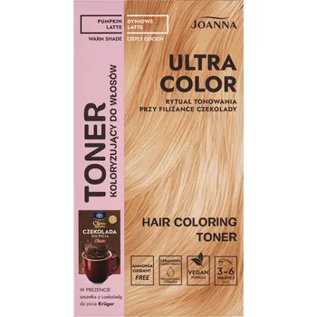 Barva na vlasy Joanna Ultra Color tonik na vlasy pumpkin latte/dýňové latte, 100 g