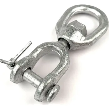 Tesařské kování EU SELECT Oko otočné s vidlicí žárový zinek M16 M16 1600kg