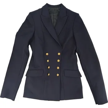 Dámské sako Armáda Francouzská Sako francouzské dámské MARINE dvouřadé zapínání MODRÉ Velikost: 32L