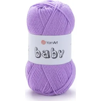 Příze Yarn Art příze Baby 9560 levandulová