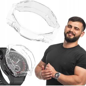 Pouzdro na mobilní telefon POUZDRO 2v1 pro Huawei Watch GT 5 PRO 46 mm pouzdro na hodinky s krytem