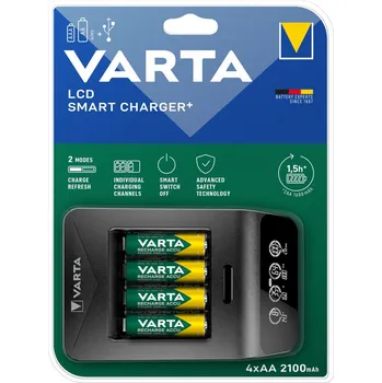 Nabíječka baterií Nabíječka VARTA LDC SMART CHARGER plus 4R6 2100 57684101441