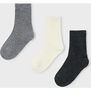 Dětská móda Dětské ponožky Mayoral 10051.5J.Mini.9BYA šedá 90X, vel. 35/36