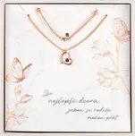 Šperk rosegold v krabičce