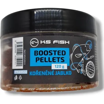 KS Fish Boosted Pellets 120g Kořeněné jablko