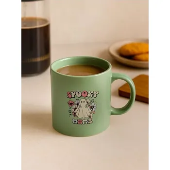 Sinsay - Keramický hrnek s uchem na Halloween - zelená - 238GI-07X - 238GI-07X-ONE