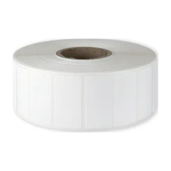 Speciální papír Etikety na kotouči 38x19 mm polypropylenové bílé lesklé (40/3000)