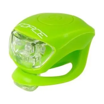 Cyklosvítilna Force F Double zadní blikačka zelená