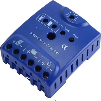 Měnič napětí Regulátor Carspa CD12/24-10 solární PWM, autodetekce 12V/10A nebo 24V/10A, 52800022