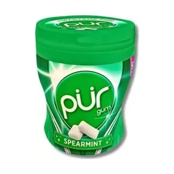 Žvýkačka PÜR Žvýkačky bez aspartamu Spearmint s xylitolem, bez cukru 50 ks