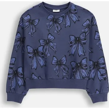 Chlapecká mikina Dětská mikina Coccodrillo ZC5132101FGJ námořnická modř 59X, vel. 134