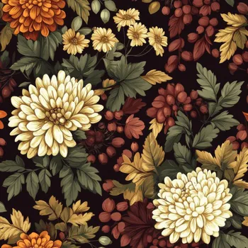 Imitace bavlny light královna podzimu