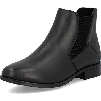 Dámská zimní obuv DÁMSKÉ KOTNÍKOVÉ BOTY RIEKER 77051-00 ČERNÁ Barva: Černá, Velikost: 39