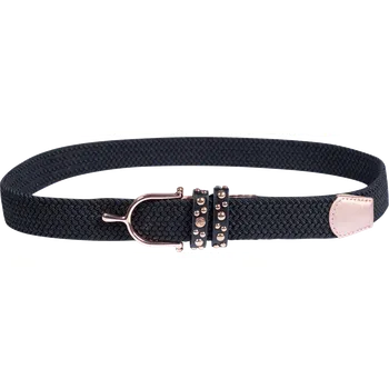 Opasek HKM Pásek elastický Rosegold Glamour HKM, brown/rosegold Délka: 85 cm