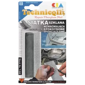 Podběrák TECHNICQLL FIBERGLASS NET - Zpevňovací síťka 8,4cm x 50cm