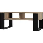 FALCO Konferenční stolek Sava 2 dub sonoma/černá