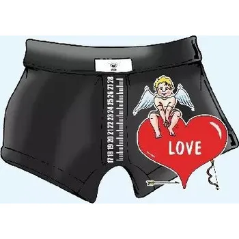 Trenýrky Trenky s metrem-Love anděl - XXL oranž