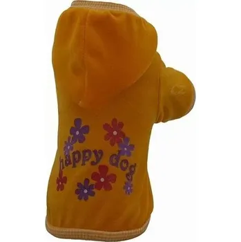 Obleček pro psa Mikina pro psa žlutá Happy dog (Oblečky pro psy)
