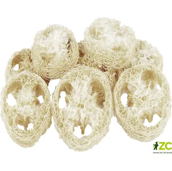 Svíčka Dekorace - Luffa plátky bělené 6 ks