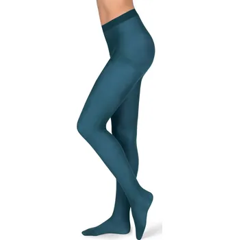 Dámské punčochy EVONA a.s. Neprůhledné punčochové kalhoty MAGDA 24 modré - MAGDA 24 164-108