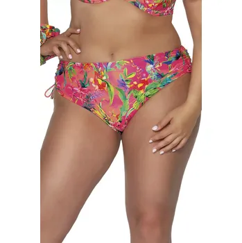 Dámské plavky Spodní díl plavek 191/2 Raspberry charm - AVA vícebarevná 3XL