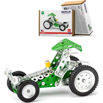 Stavebnice MERKUR 052 Buggy Dragster 137 dílků *KOVOVÁ STAVEBNICE*