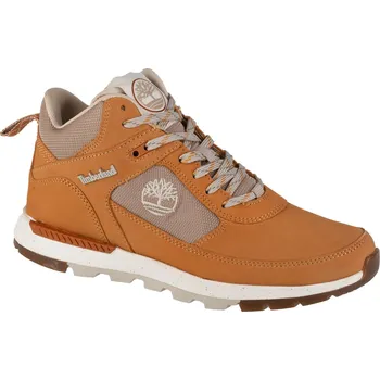 Dámská treková obuv Světle hněé dámské kotníkové turistické boty Timberland Field Trekker Mid leather TB0A2N9K231 Velikost: 38,5