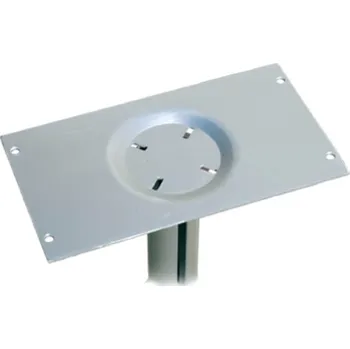 Člun NUTICHE 360 ° otočný podstavec z eloxovaného hliníku deska fixní 180x330mm