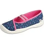BEFADO dívčí balerínky 116Y320 modré 34